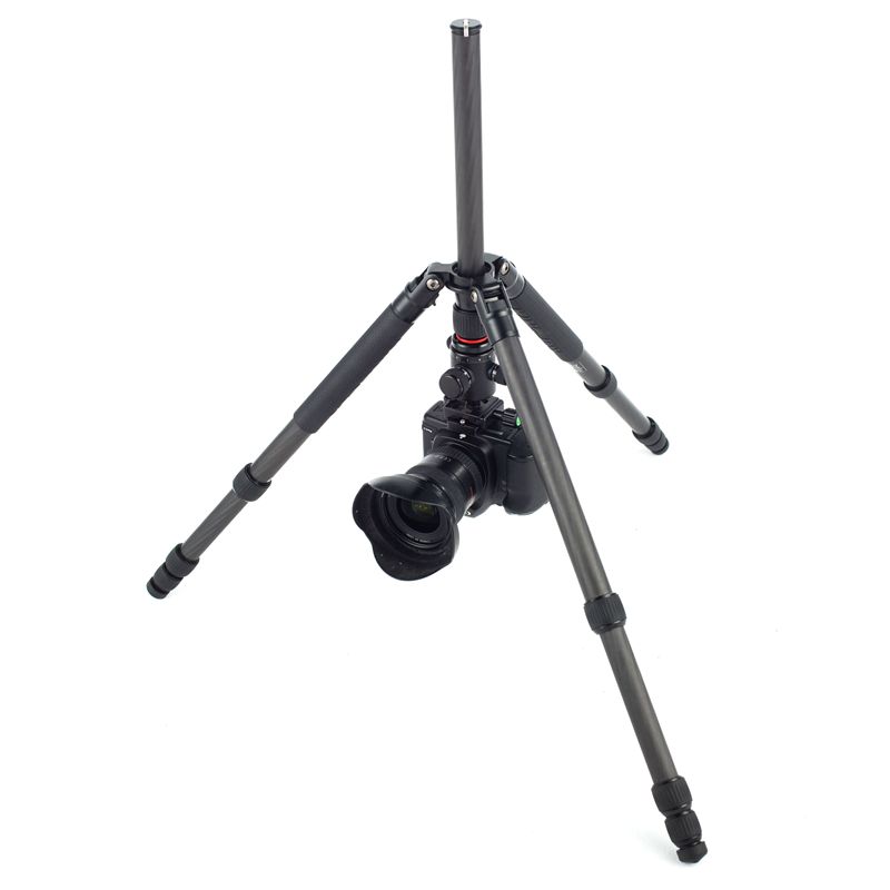 Trípode Kingjoy K3208 Travel Series de fibra de carbono con cabeza esférica QH20
