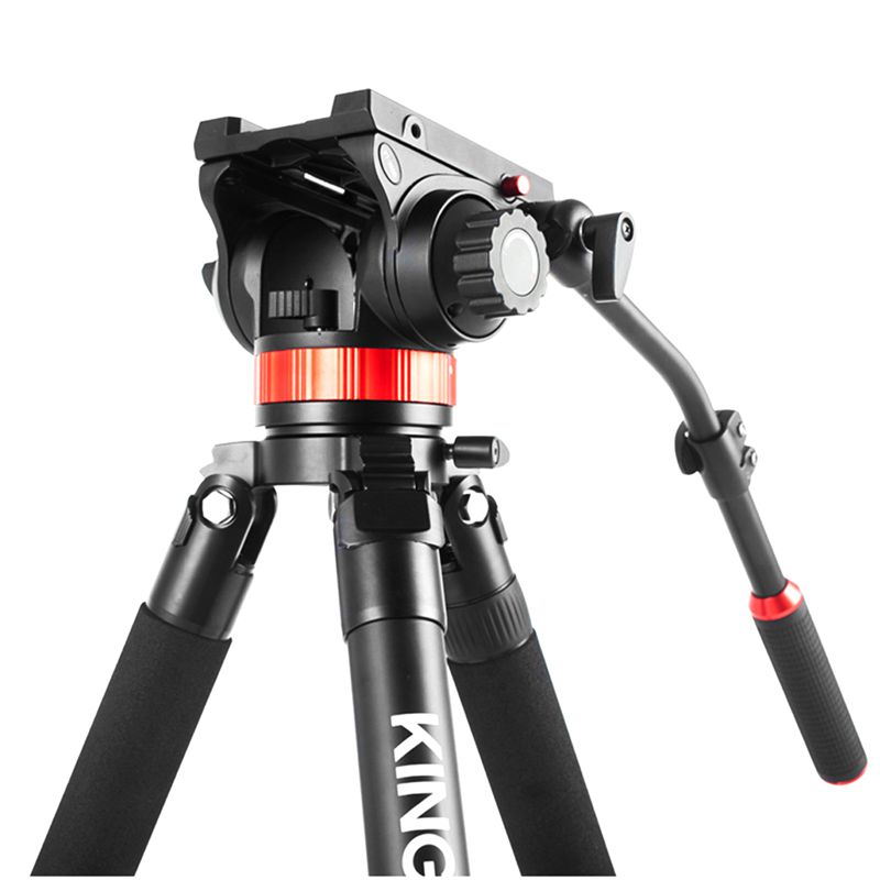 Trípode de video y foto Kingjoy K5008 Heavey Duty Aluminium