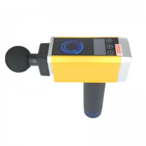 Pistola de masaje de vibración de tejido profundo de relajación muscular corporal inalámbrica