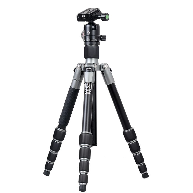 Trípode plegable de aluminio Aurora Kingjoy A61 con cabeza esférica de perfil bajo T11