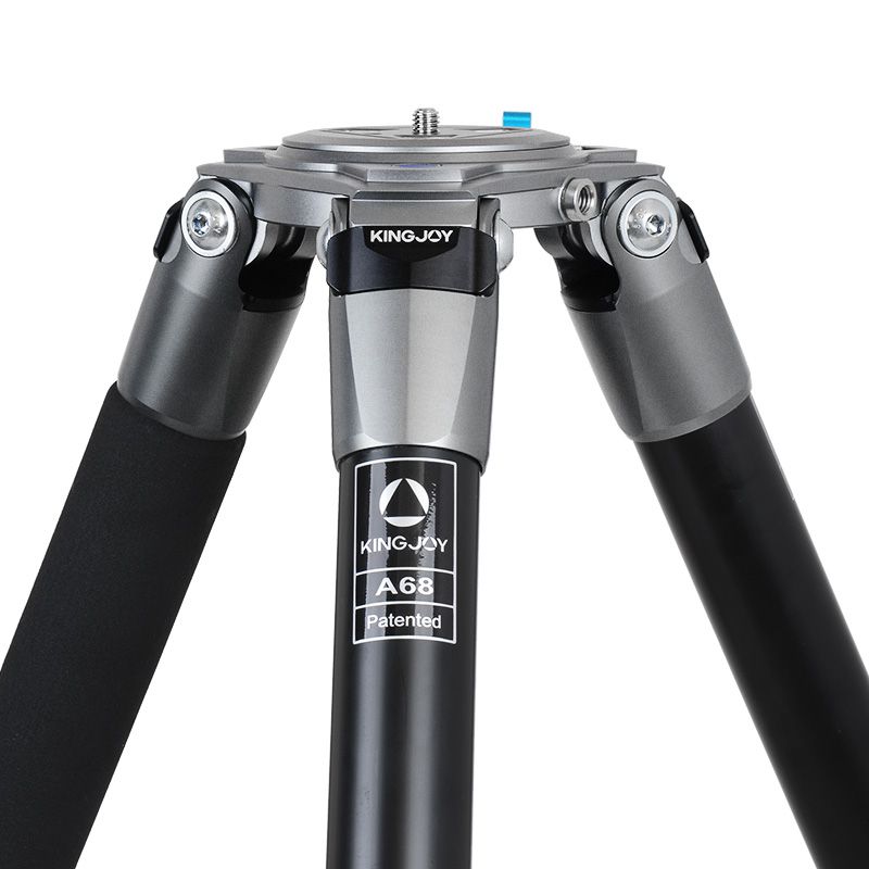 Kingjoy OEM Camera Video Big Tube Aluminio Trípode