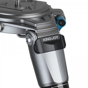 Kingjoy OEM Camera Video Big Tube Aluminio Trípode