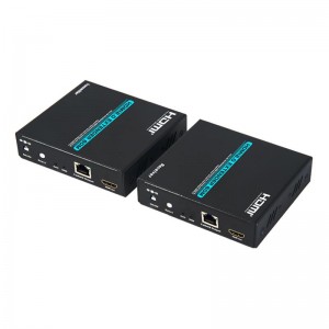 Extensor HDMI V2.0 60m Sobre un solo cable cat5e \/ 6 compatible con 4Kx2K @ 60Hz HDCP2.2 Cascada de múltiples receptores