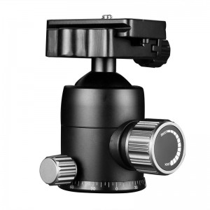 KINGJOY Cabezal de bola trípode de aluminio ligero para cámaras digitales DSLR