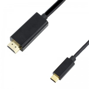 Cable USB C a HDMI de 6 pies (4K @ 60Hz), Cable USB Tipo C a HDMI [Compatible con Thunderbolt 3] para MacBook Pro 16 '' 2019\/2018\/2017, MacBook Air \/ iPad Pro 2019\/2018, Surface Book 2, Samsung S10 , y más