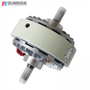 Embrague de polvo magnético de doble eje de bajo precio de alta calidad para máquina de embalaje serie PC