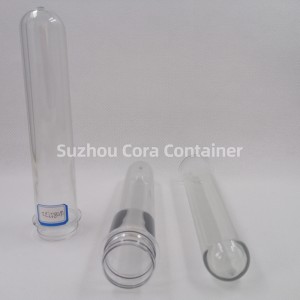 32 mm 85 g Tamaño del cuello 36 mm Preforma de botella de espuma para mascotas para envases cosméticos