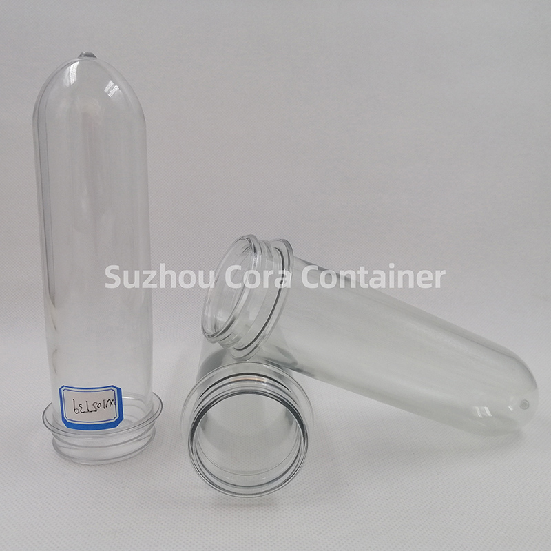 39mm 105g Tamaño del cuello 57mm Plasitc Pet Preform para aceite de bebida de agua