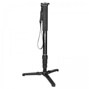 Kingjoy Photographe nuevo monopod de aluminio para fotografía con base profesional