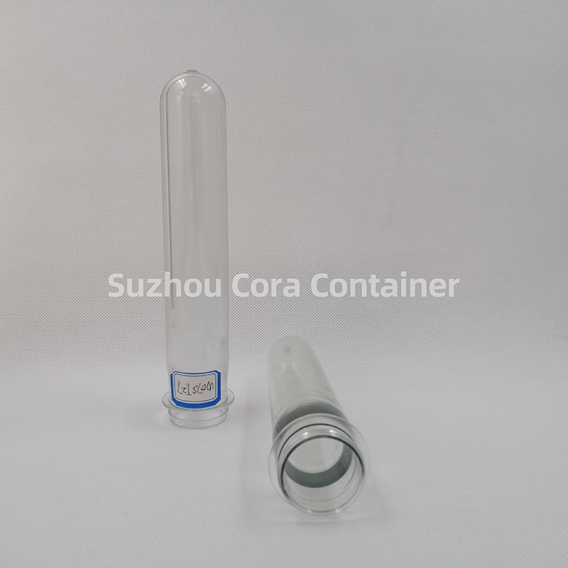27 mm 75 g Tamaño del cuello 32 mm Plasitc Pet Preform para aceite de bebida de agua