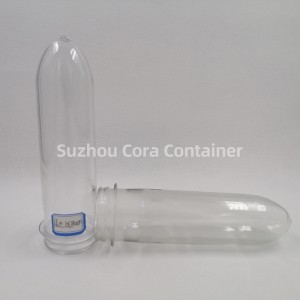 39 mm 83G Tamaño del cuello 46 mm Plasitc Pet Preform para aceite de bebida de agua