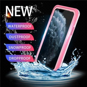 Apple iPhone 11 pro impermeable 100 impermeable móvil iPhone 11 pro impermeable Puch (Rosa)