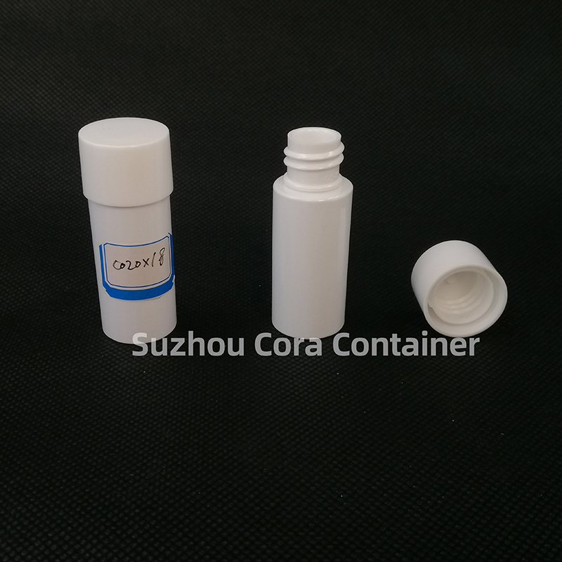 20 ml talla del cuello 18 mm botella portátil de mascotas, recipiente de maquillaje para la piel
