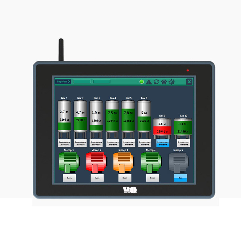 10.4 pulgadas de una industria sin ventilador de pantalla táctil PC WinCE 6.0 tablets