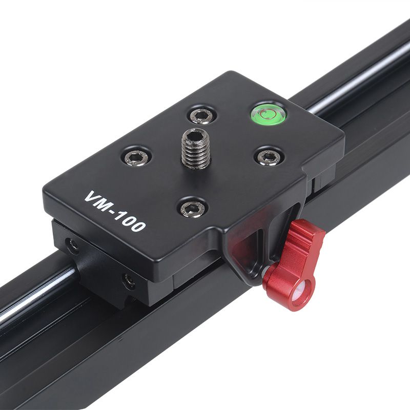 Kingjoy VM - 100 - 1000 mm aleaciones de aluminio longitudinal resistentes a las cámaras deslizantes, capaces de rodar y filmar fácilmente.