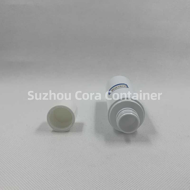 130ml cuello de 24 mm PET, maquillaje plástico, tapa giratoria.