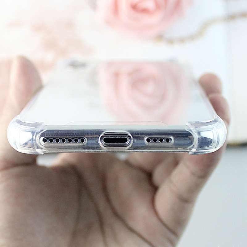 Funda de teléfono TPU + PC iPhone XS Max muy clara con esquinas anti-impacto