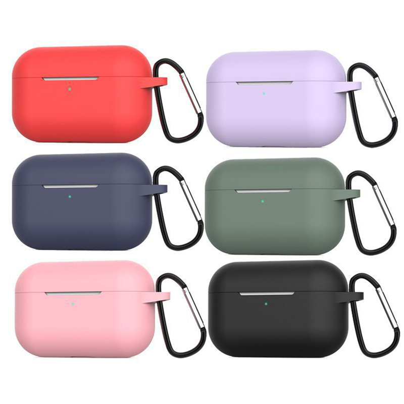 Funda de auriculares inalámbrica de silicona personalizada a prueba de polvo Funda de auriculares impermeable