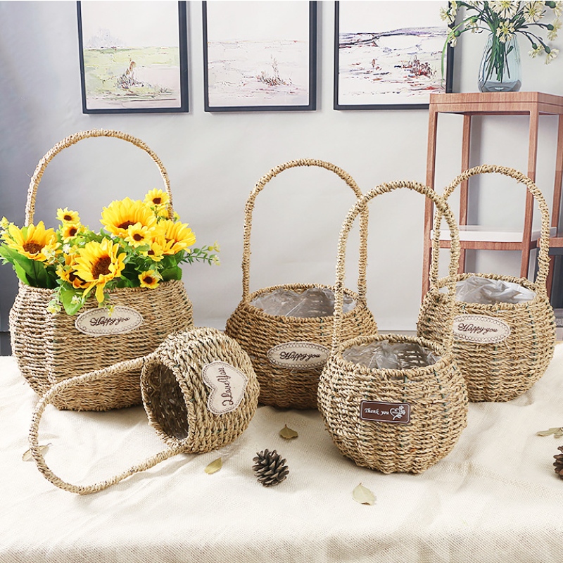 Cesta de algas marinas