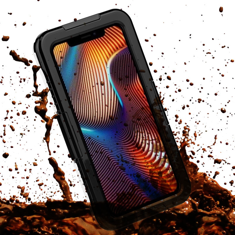El mejor paquete impermeable, el de manzanas, el de agua, el iPhone XR.