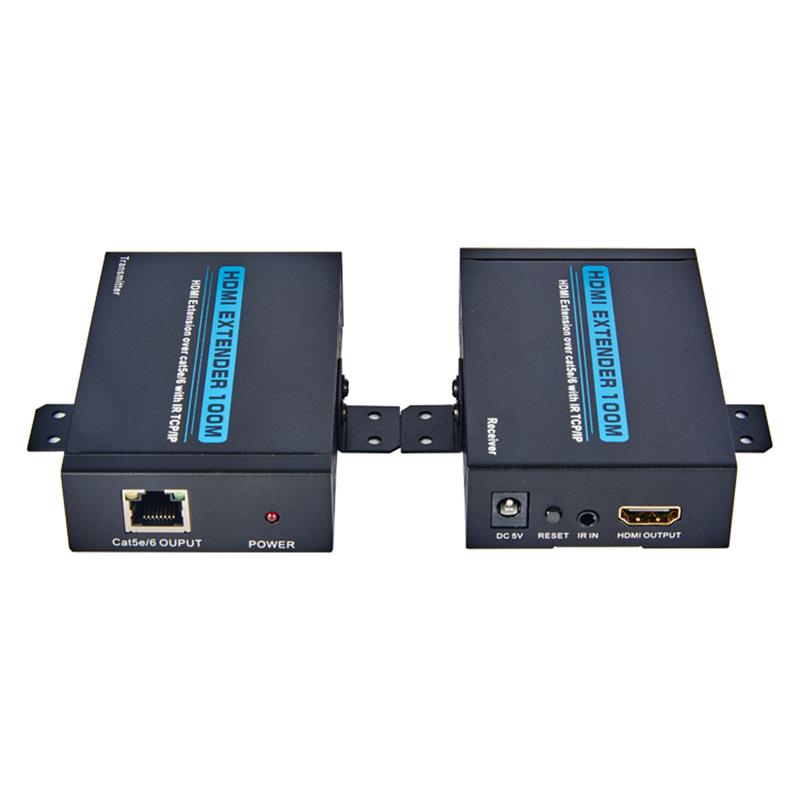 V1.3 amplificador de HDMI 100m, núcleo único 5E / 6 cable de apoyo