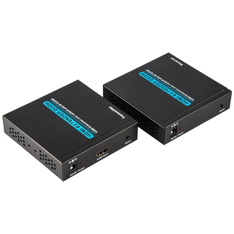 Extensor HDMI V1.3 200m sobre un solo cable cat5e / 6 Soporte Full HD 1080P POE