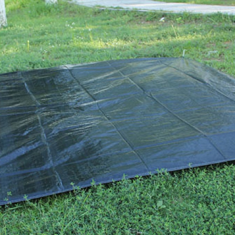 Cubierta de bloqueador solar de carpa para exteriores de tela de lona impermeable