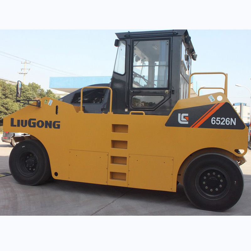 Liugong Official Manufacturer 26t Mecánico Single-Drum Road Roller Clg6526