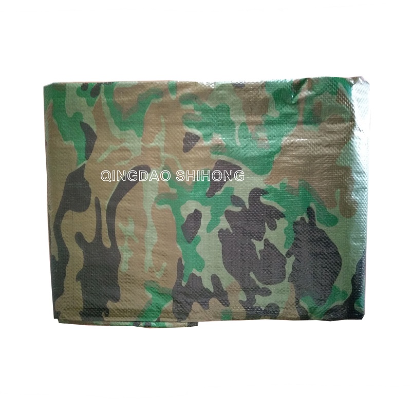 Lona impermeable camuflada, lona impermeable, lona oleaginosa,