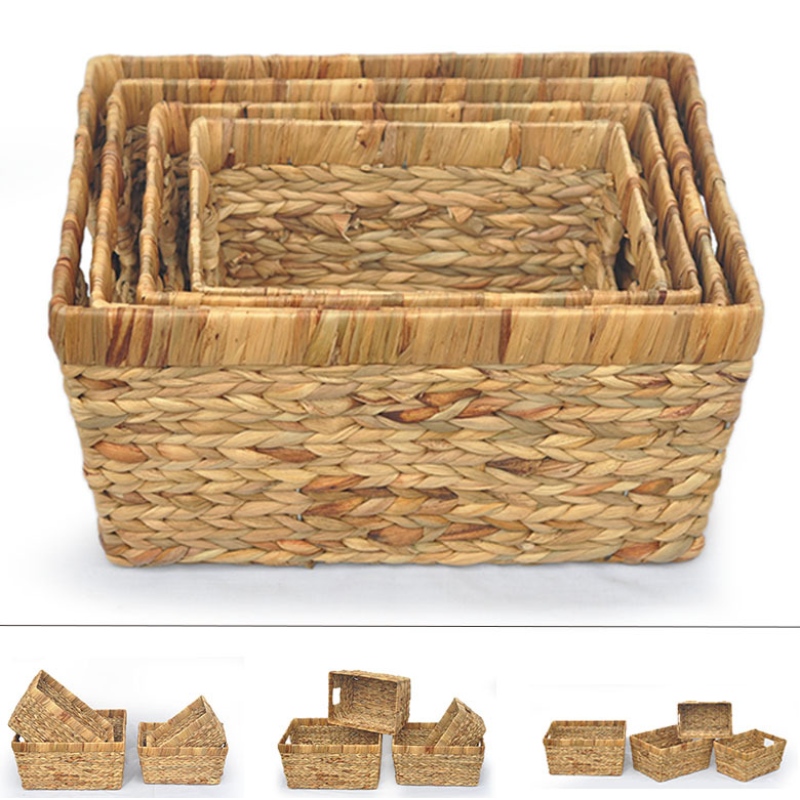 Canasta de jacinto de agua