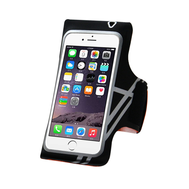 Brazalete de lycra deportivo impermeable universal para correr