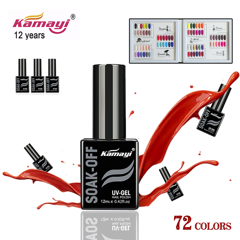 Kamayi uñas francesas gel uv builder remojo gel de extensión de uñas materia prima natural color transparente gel uv 1 kg