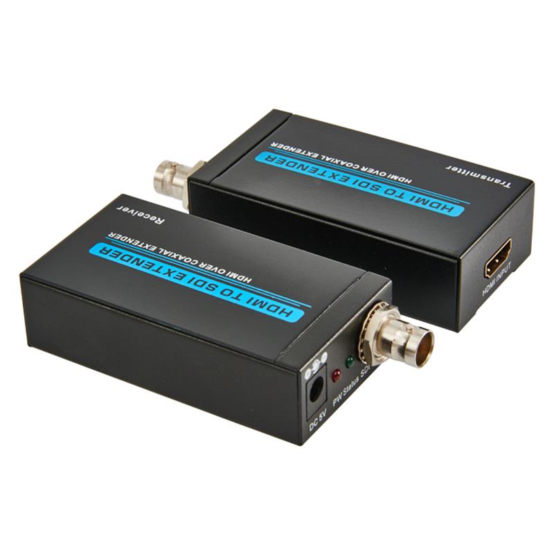 Extensor HDMI a SDI Extensor coaxial HDMI sobre 100m