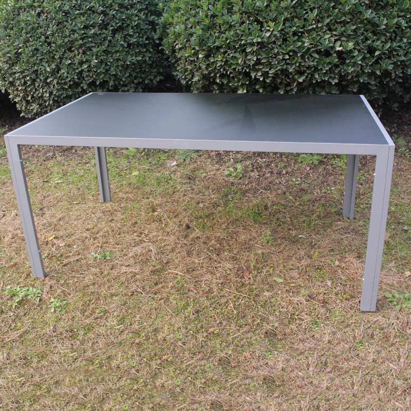Mesa rectangular de alumbre