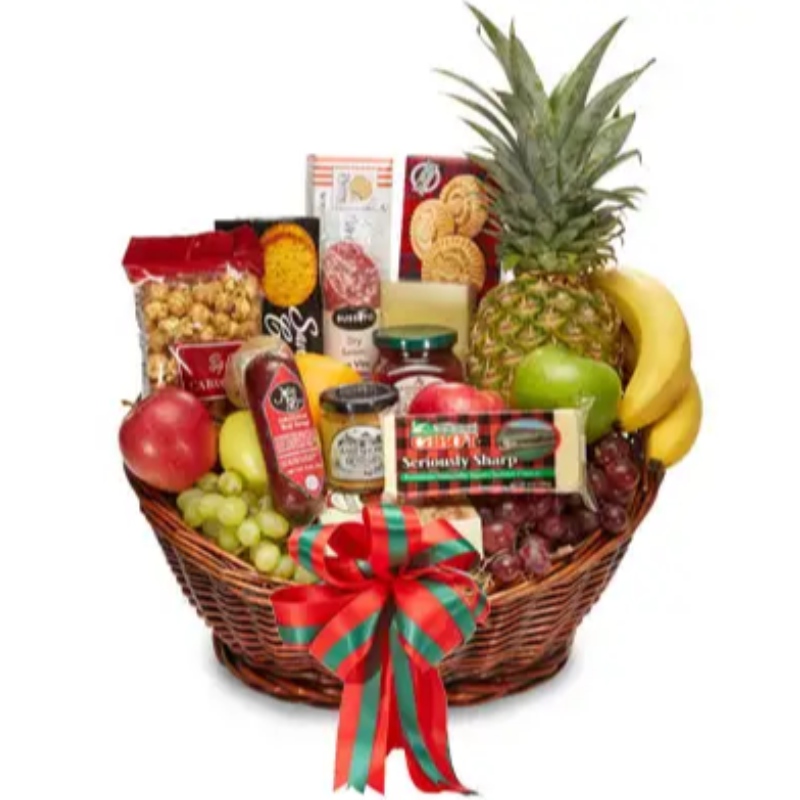 Cesta de regalo de navidad