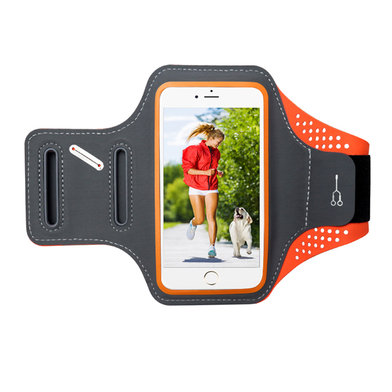 Correr mangas de gimnasia celular soporte de Leka celular manga