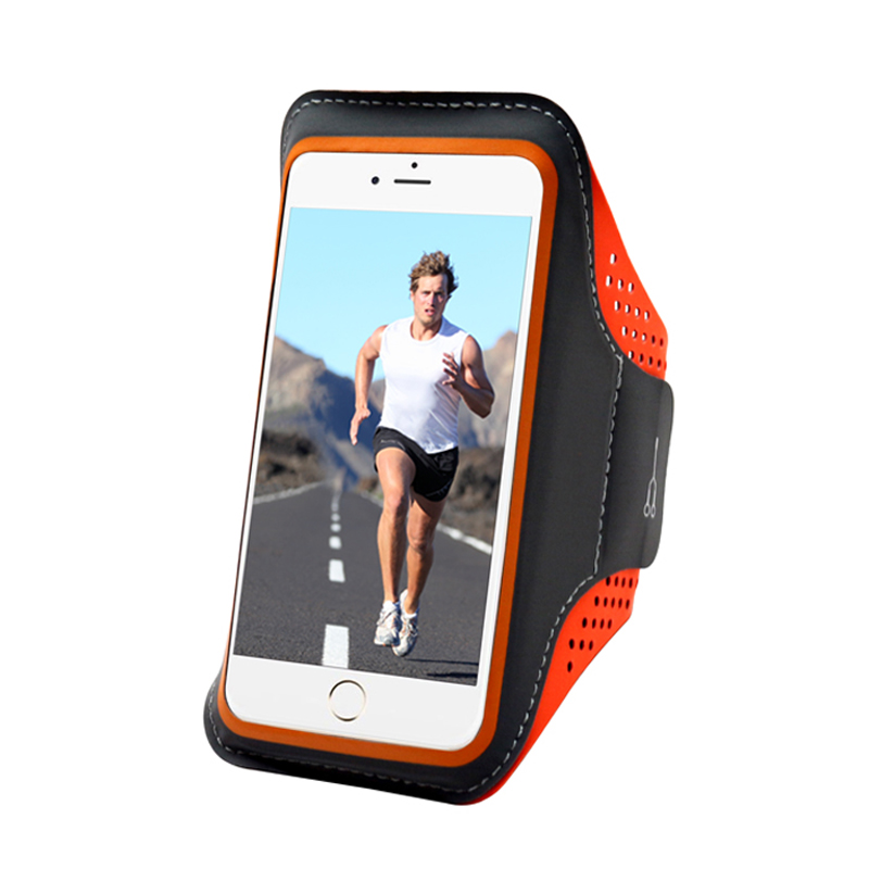 Correr mangas de gimnasia celular soporte de Leka celular manga