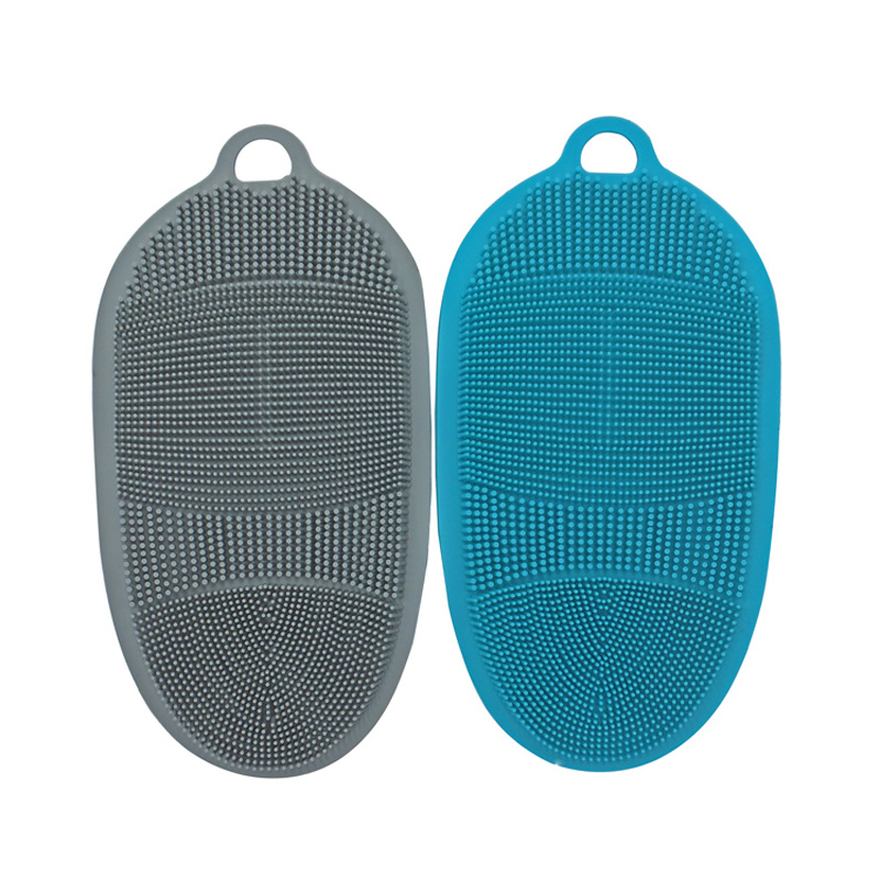 Cepillo de lavado limpio de cocina de silicona duradera sin Bpa