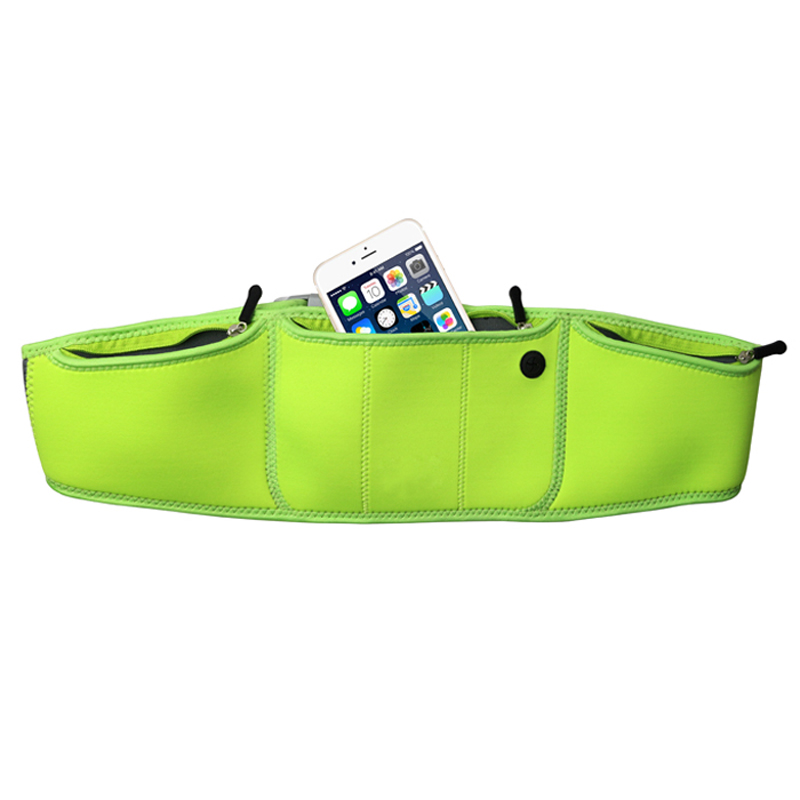 Fácil de llevar bolsa de deporte de tela unisex portátil para correr