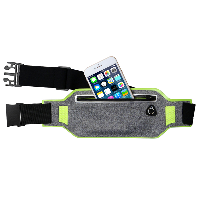 Riñonera invisible reflectante Sport Running Belt Impermeable Riñonera para teléfono