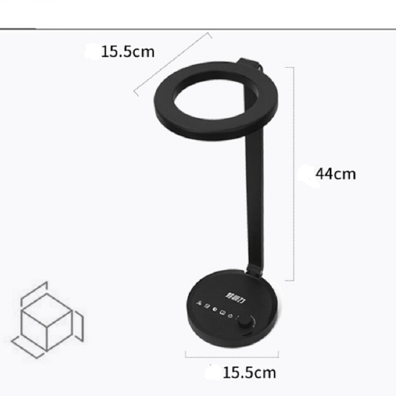 688s China factory 5 shortcut touch control led lámpara de escritorio