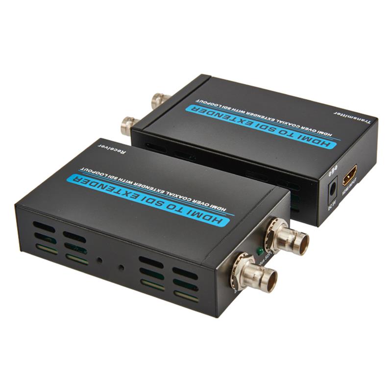 Extensor HDMI a SDI Extensor coaxial HDMI de 100 m con salida SDI