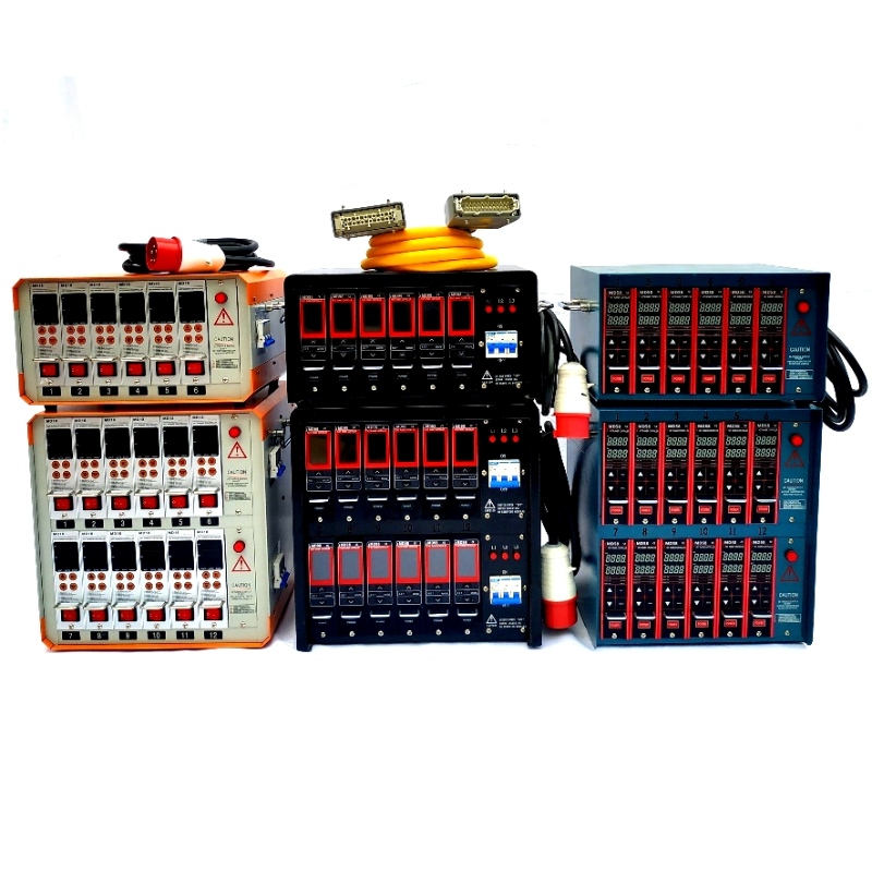 1-48 grupos de cajas de control de temperatura del canal de calor