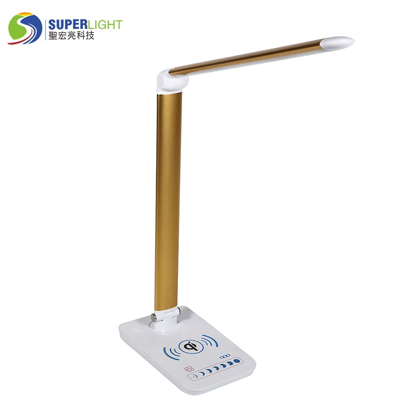 589sw 8w, modo de color 5, variación de luminosidad 7, lámpara de carga inalámbrica LED