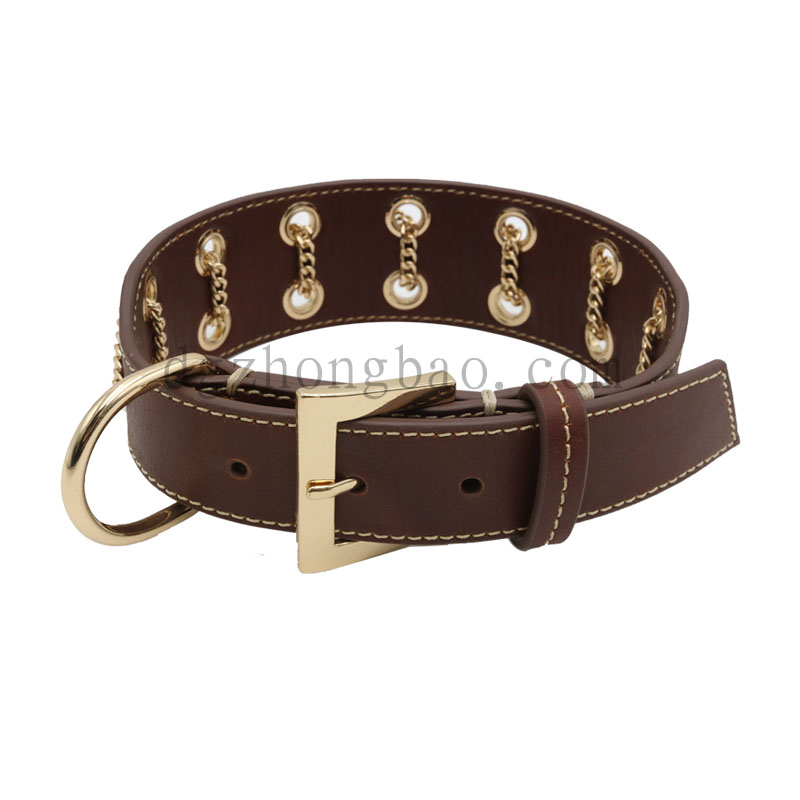 Los callos venden collares de cuero para mascotas