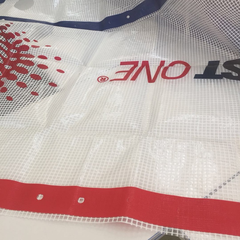 Logotipo impreso en tarpaulinfilm