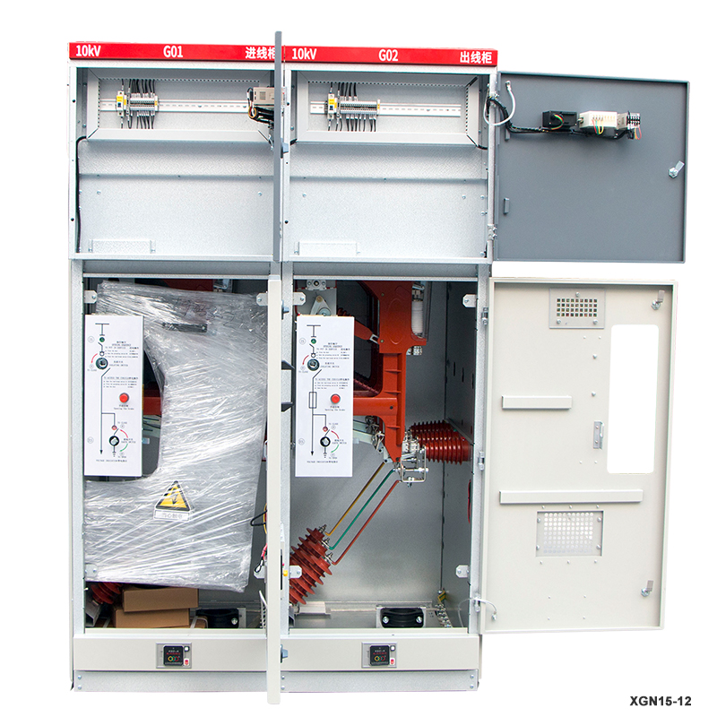 24 KV - SF6 gas aislation Ring - BOX