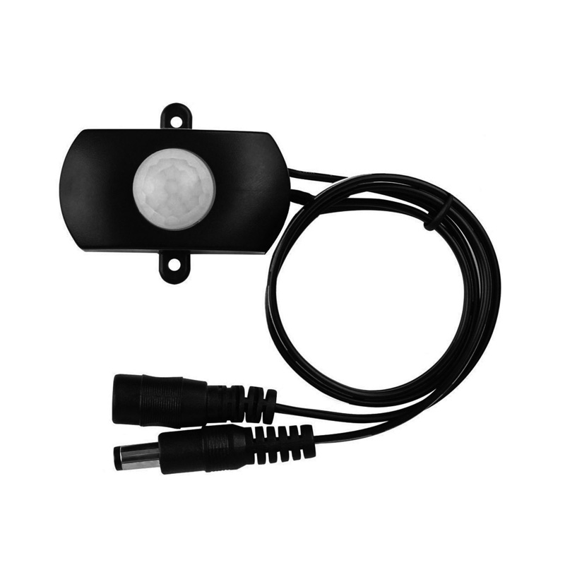 P11 DC5V-24V Interruptor de sensor de movimiento PIR para luz de tira LED