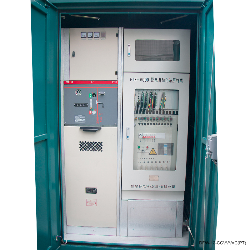 Aparato de conmutación de unidad principal de anillo aislado sólido tipo DFW-12 de volter electric