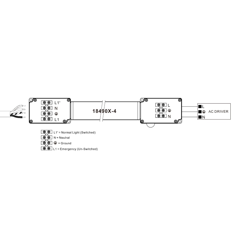 18490X-4 EQUIPO DE EMERGENCIA LINEAL